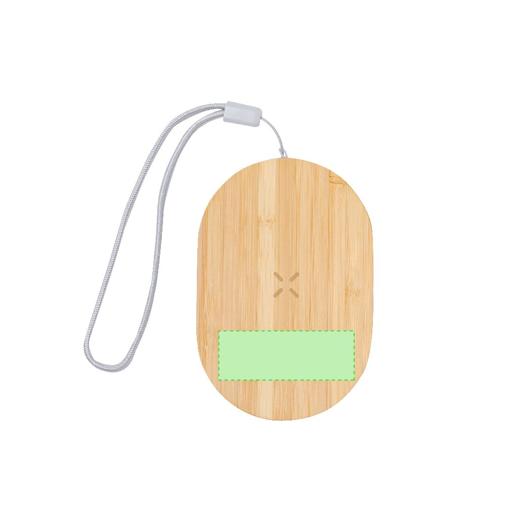 Druckskizze für Ladekabel Set mit kabelloser Ladestation im Bambus Etui 15 W Eliot – Fläche 6