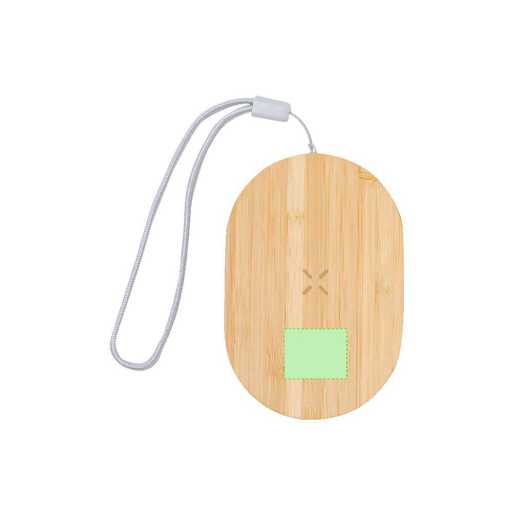Druckskizze für Ladekabel Set mit kabelloser Ladestation im Bambus Etui 15 W Eliot – Fläche 4