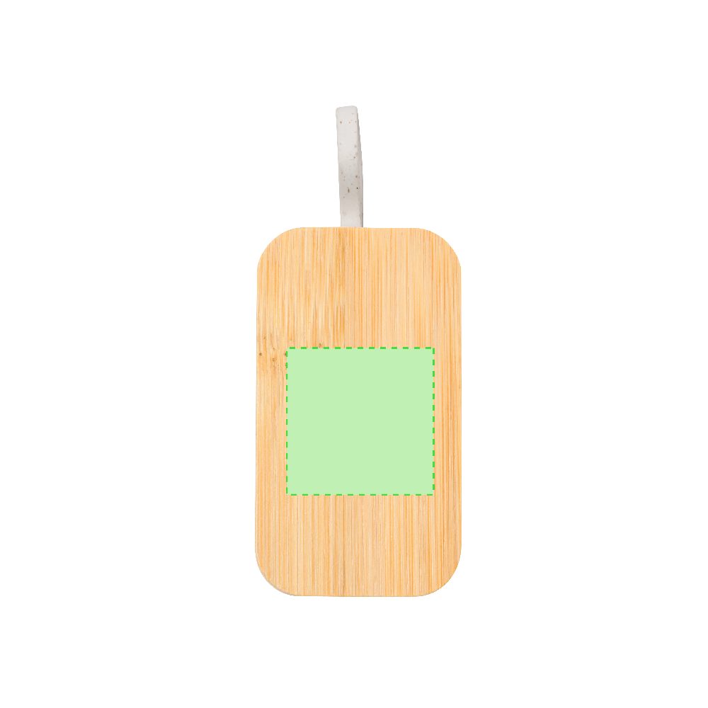 Druckskizze für USB Hub mit Handyhalter aus Weizenstroh Flow – Fläche 2