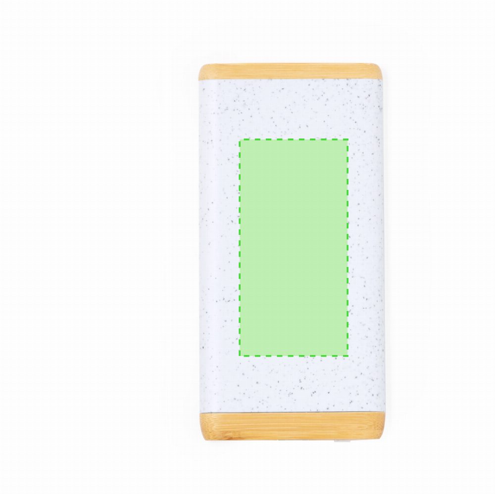 Druckskizze für Powerbank aus Weizenstroh, 5.000 mAh Coquin – Fläche 8