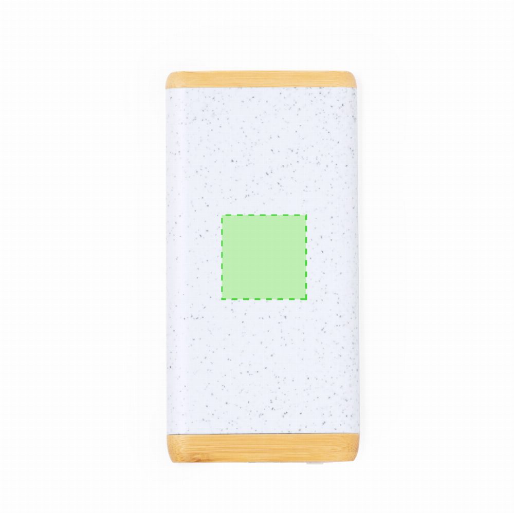 Druckskizze für Powerbank aus Weizenstroh, 5.000 mAh Coquin – Fläche 6