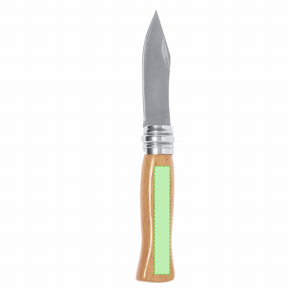 Branding diagram for Pocket knives of wood Hokem – Area 1