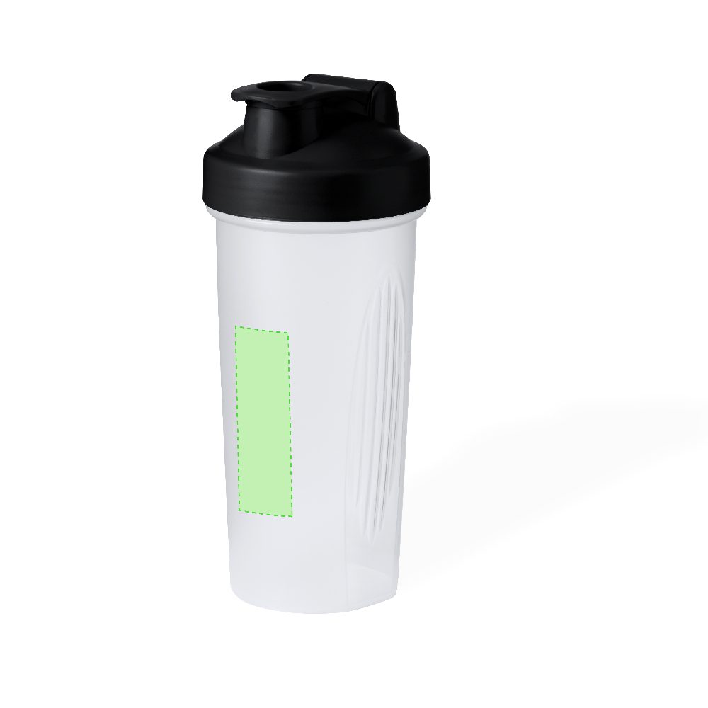Branding diagram for Drinking bottle 800 ml Finterrix – Area 1