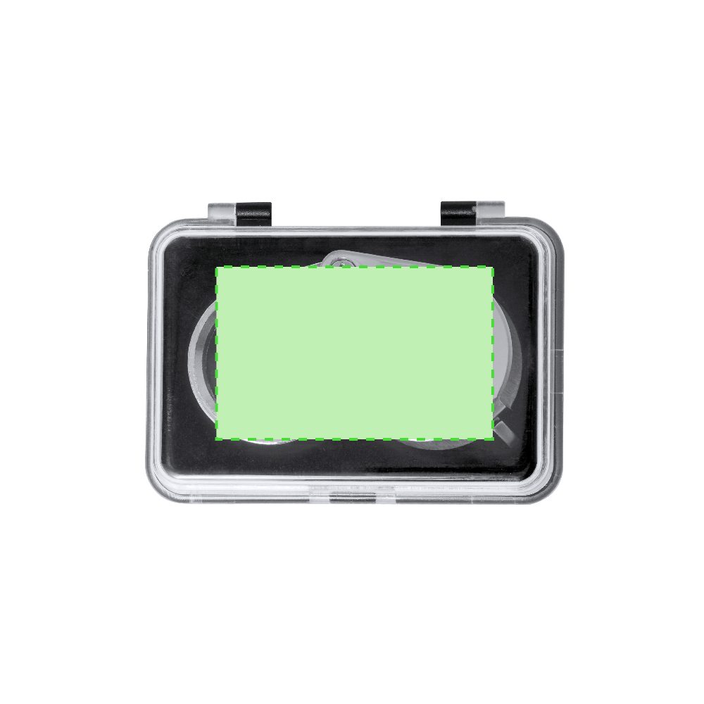 Branding diagram for Magnifying glass of metal Rindex 20X – Area 2