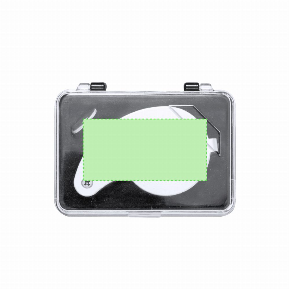 Branding diagram for Magnifying glass of metal Nunky 30X – Area 2