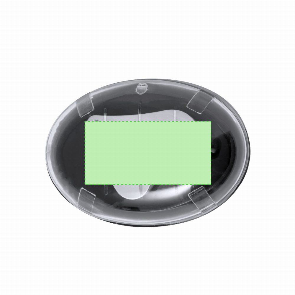 Branding diagram for Magnifying glass of metal Keyan 30/60X – Area 2