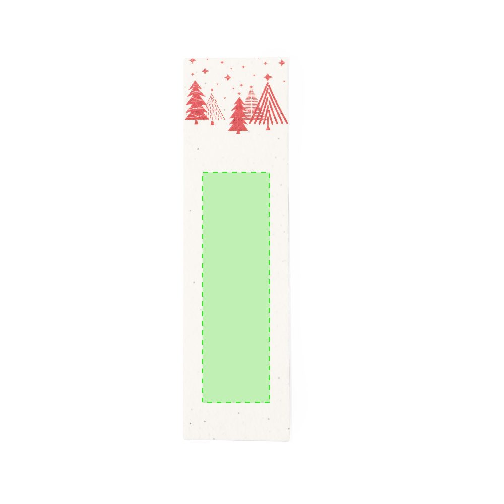Branding diagram for Plantable bookmark Baird – Area 1