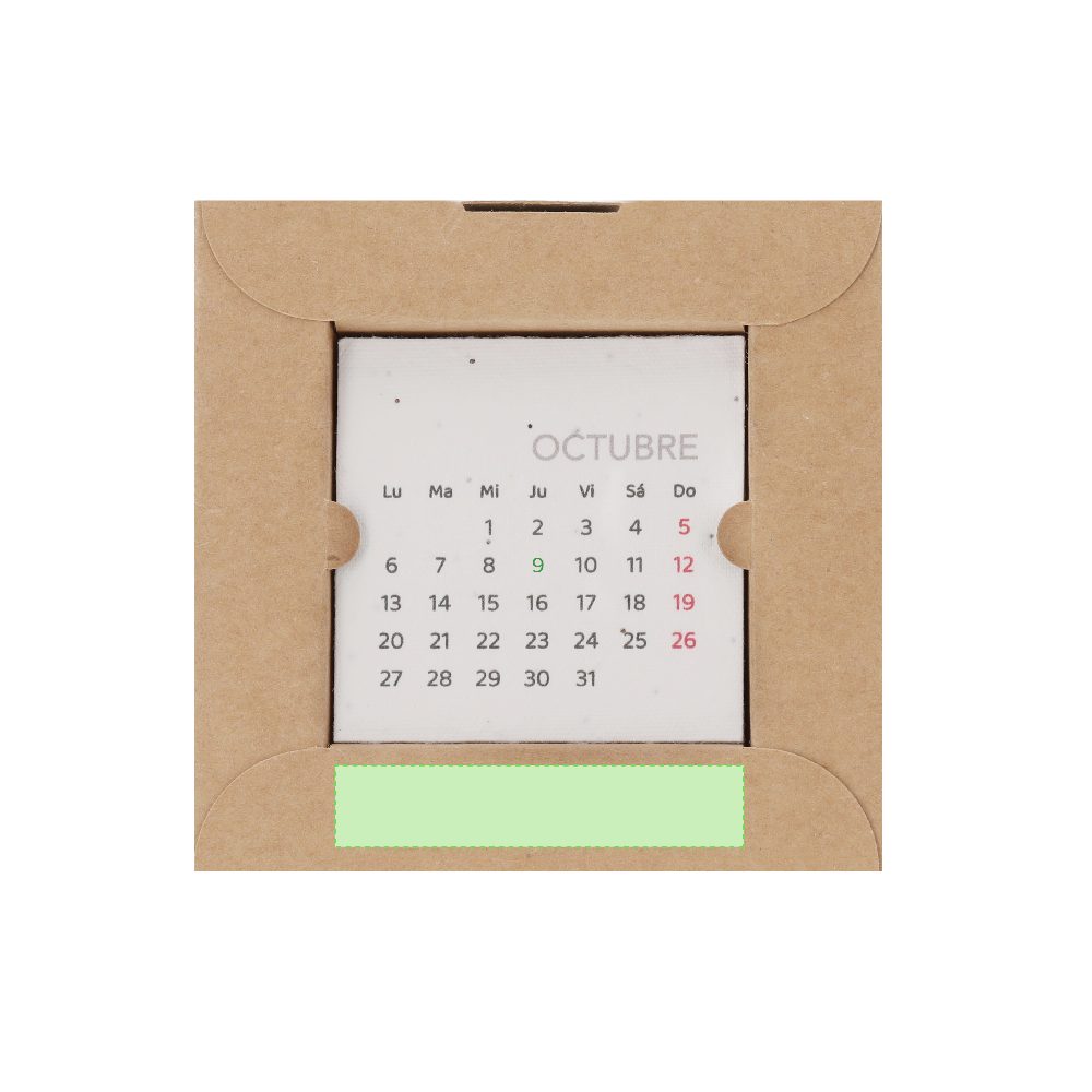 Branding diagram for Planttable table calendar Krily – Area 2
