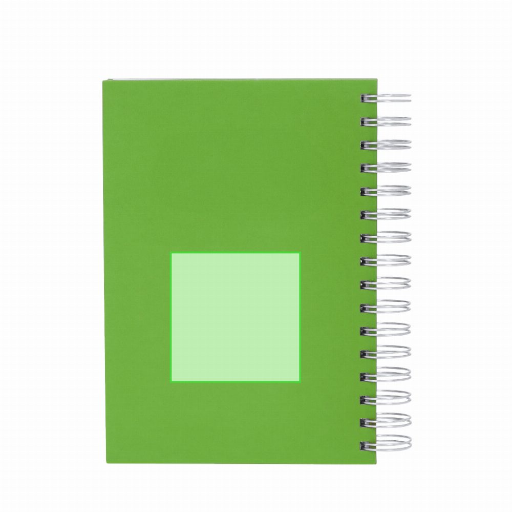 Branding diagram for Calendar notebook made of artificial leather, A5 Witrex – Area 2
