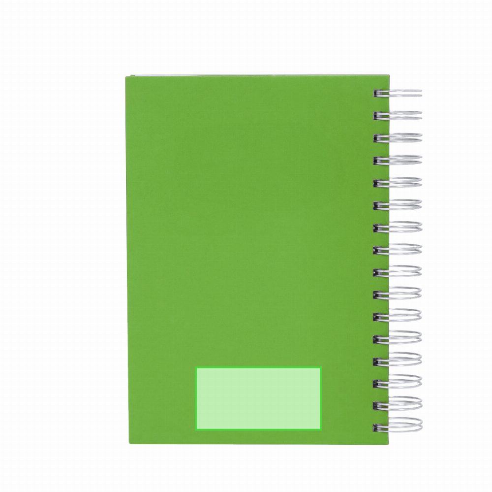 Branding diagram for Calendar notebook made of artificial leather, A5 Witrex – Area 4