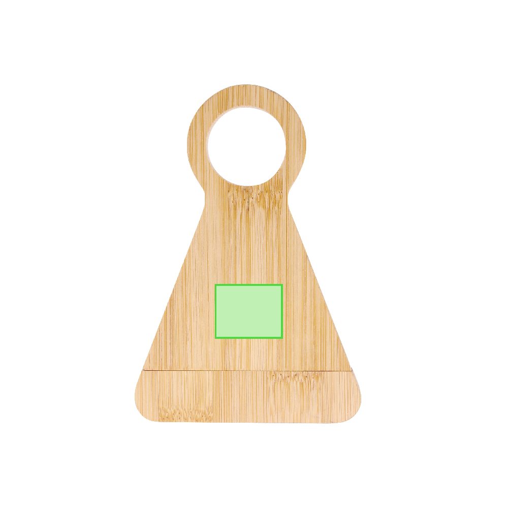 Branding diagram for Wine bottle holders with bamboo corkscrew Kofko – Area 1