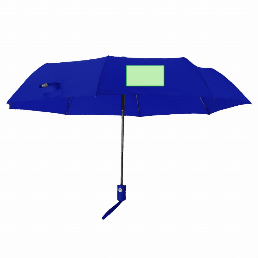 Branding diagram for Pocket screen made of RPET, automatic Santana – Area 1