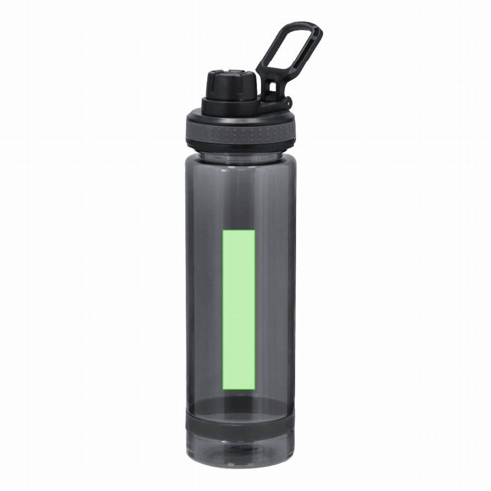 Branding diagram for Drinking bottle of RPET, 700 ml Ziffel – Area 2