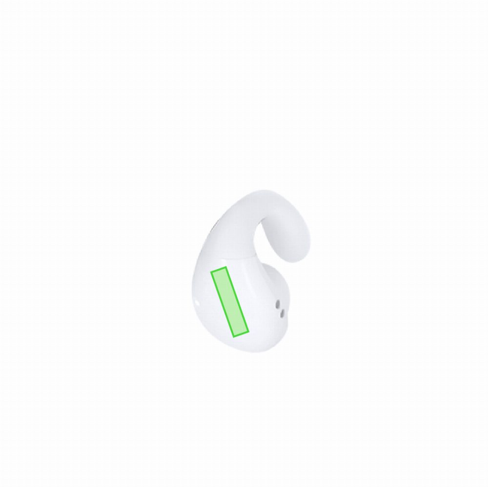 Branding diagram for Bluetooth headphones with Powerbank Haxel – Area 4