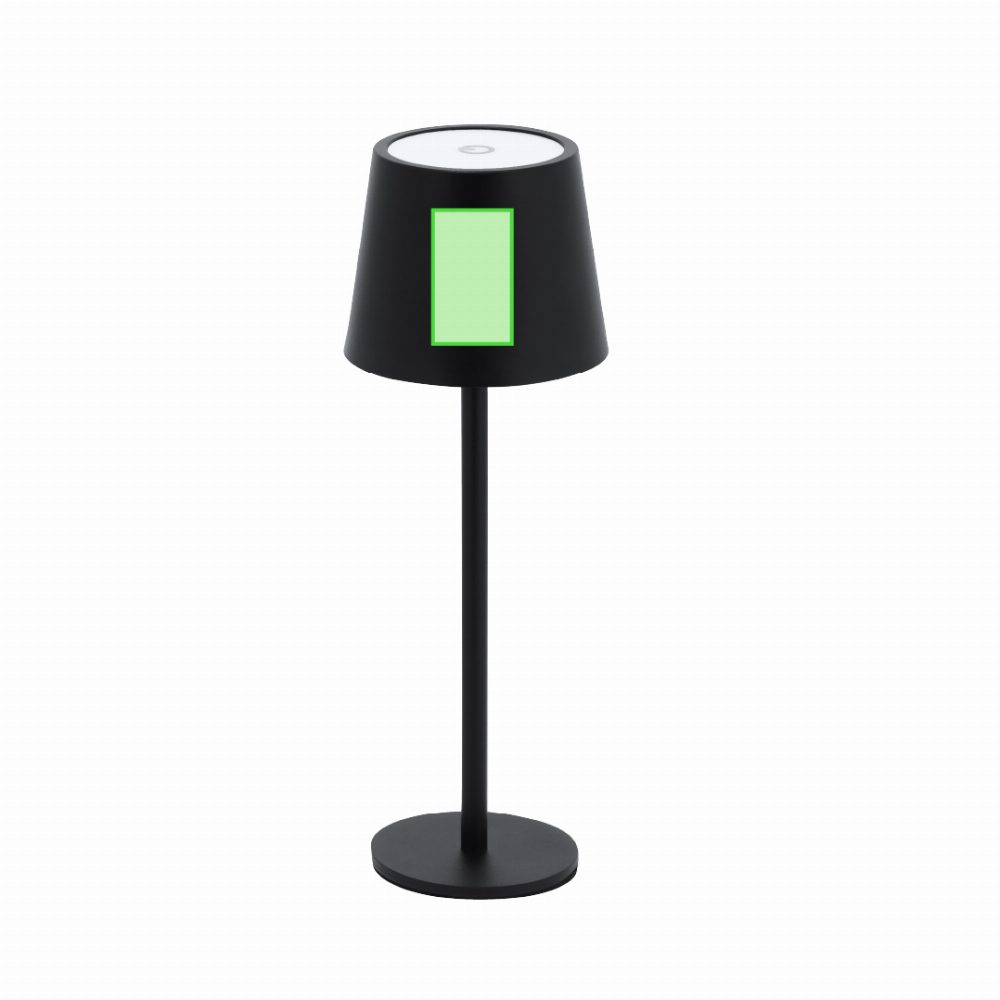 Branding diagram for LED table lamp Tanik – Area 1
