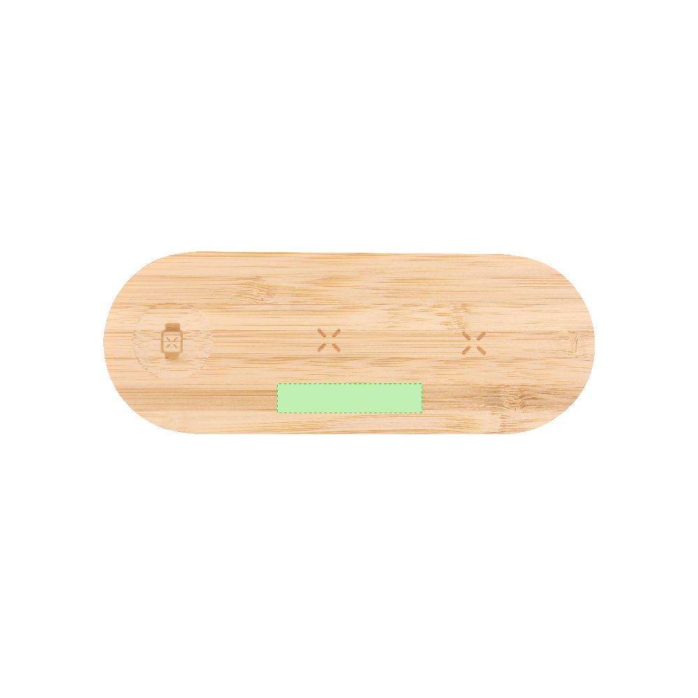 Branding diagram for Bamboo wireless charging station, 15 W Tigris – Area 4