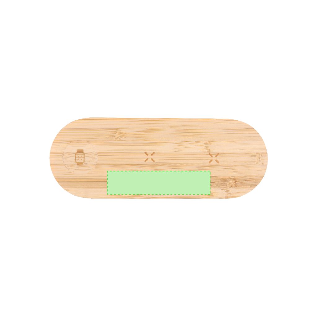 Branding diagram for Bamboo wireless charging station, 15 W Tigris – Area 5