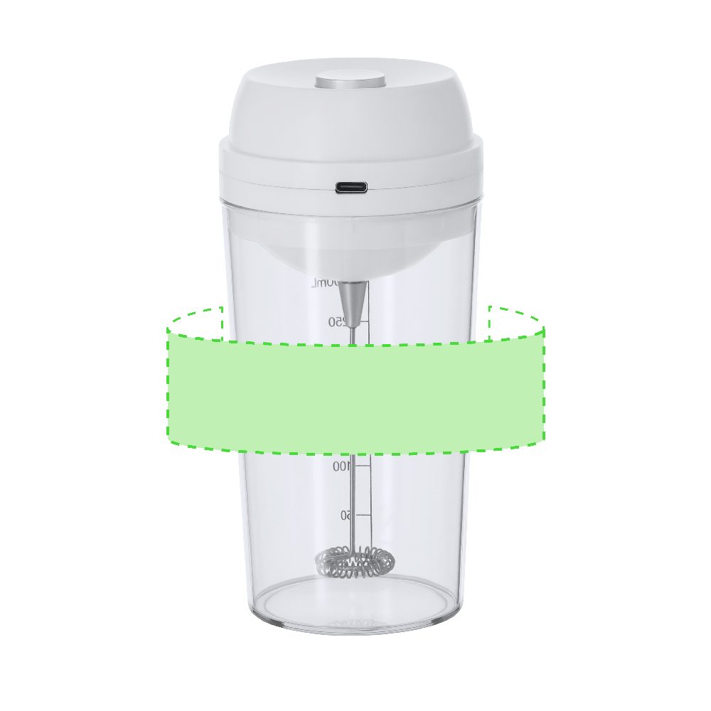 Branding diagram for Electric shakers Darby – Area 1