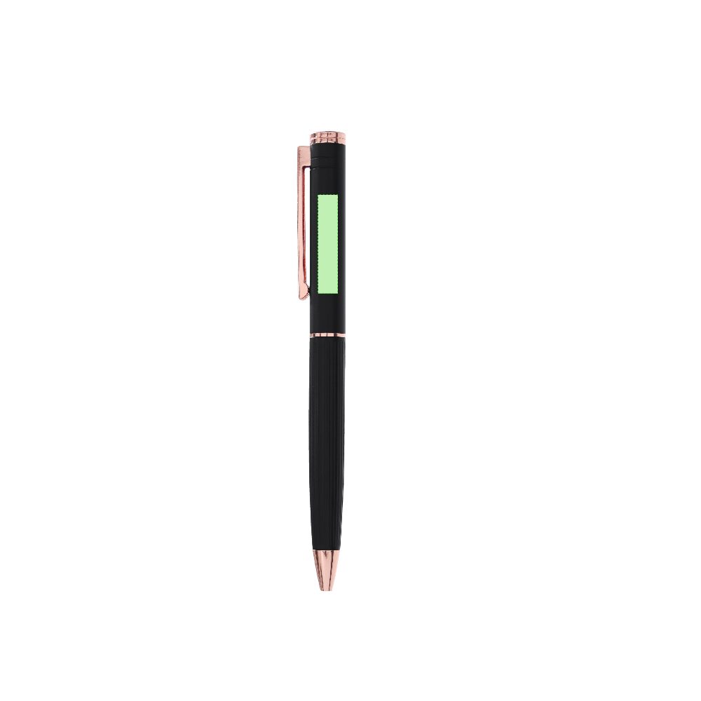 Branding diagram for Writing set with ballpoint pen and ink roller Blexa – Area 1