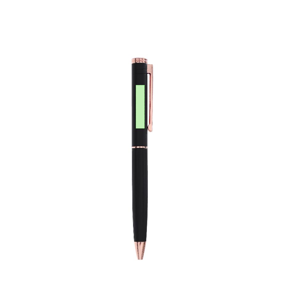 Branding diagram for Writing set with ballpoint pen and ink roller Blexa – Area 2
