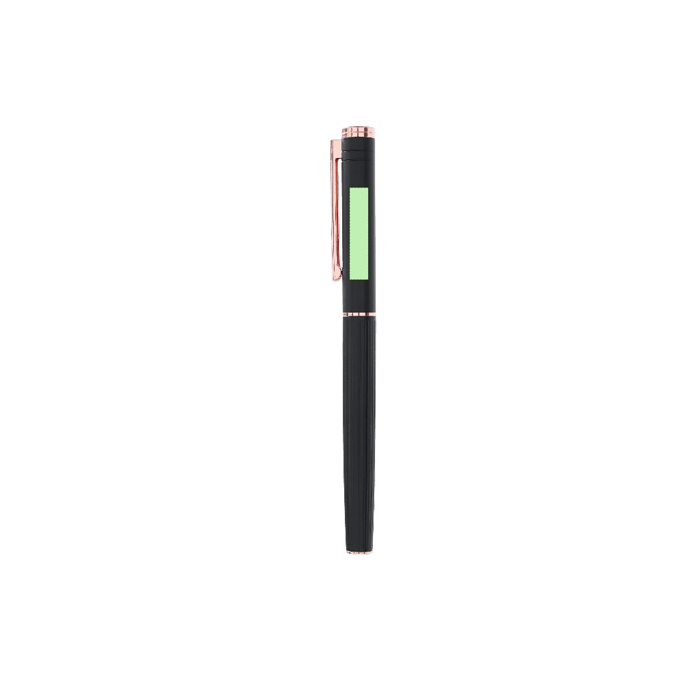 Branding diagram for Writing set with ballpoint pen and ink roller Blexa – Area 4