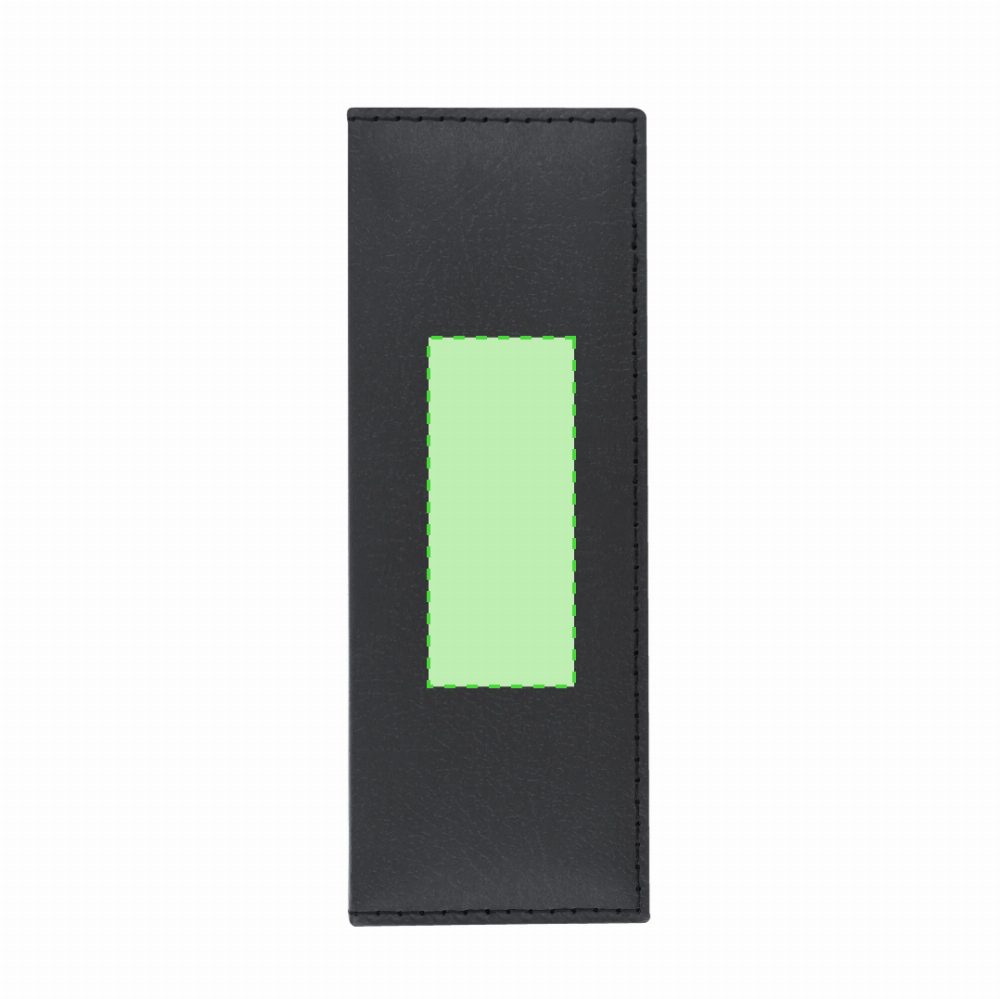 Branding diagram for Writing set with ballpoint pen and ink roller Blexa – Area 7