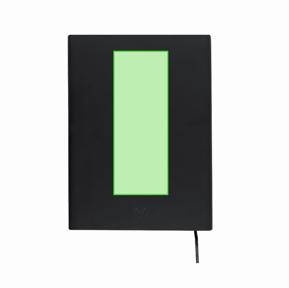 Branding diagram for Notebook set with ballpoint pen Kassex – Area 2