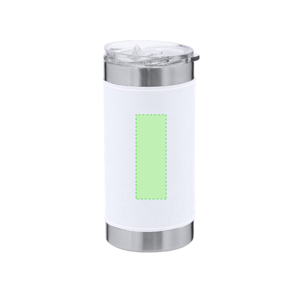 Branding diagram for Stainless steel thermal beakers, 530 ml Hulpex – Area 2