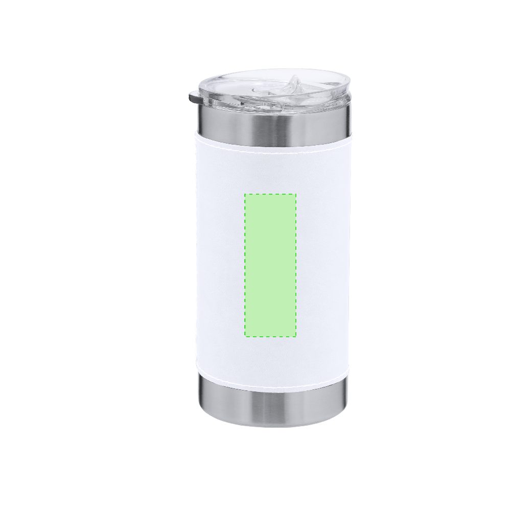 Branding diagram for Stainless steel thermal beakers, 530 ml Hulpex – Area 3