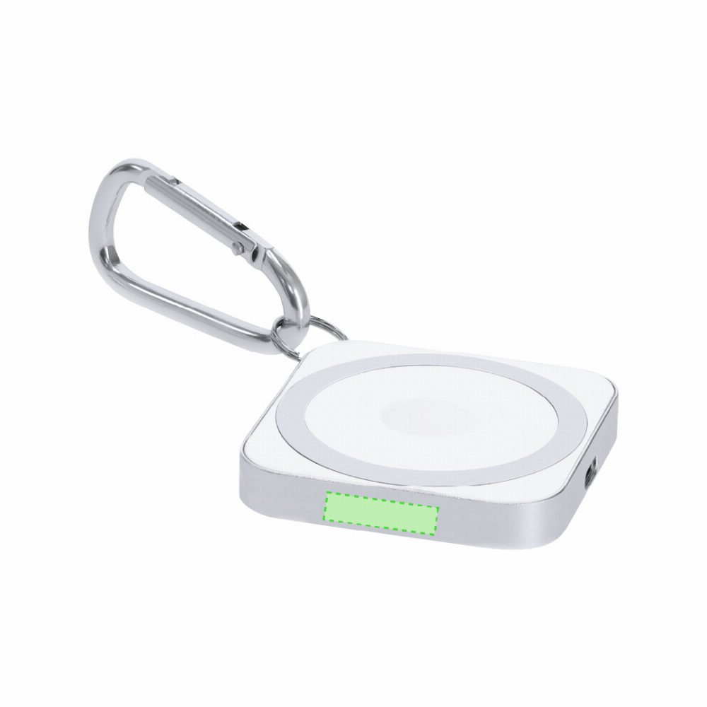 Druckskizze für Kabellose Ladestation aus Aluminium, 15 W Hidmon – Fläche 1