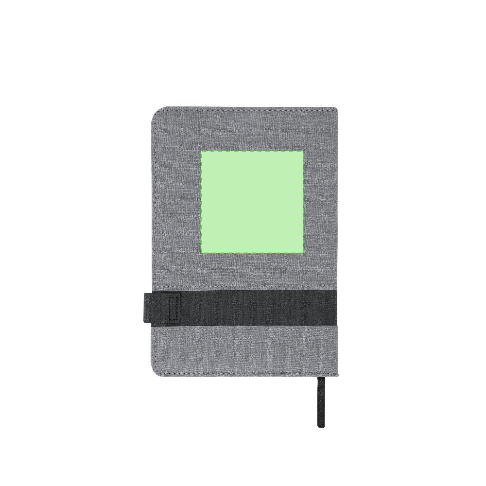 Druckskizze für Notizbuch aus Kunstleder, A5 Arlex – Fläche 2