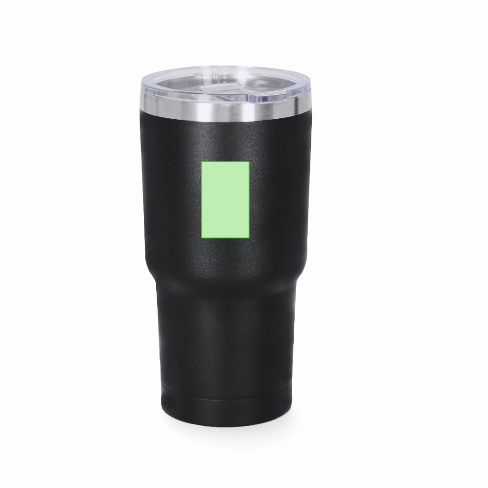 Branding diagram for Stainless steel thermal beakers, 530 ml Haftal – Area 2
