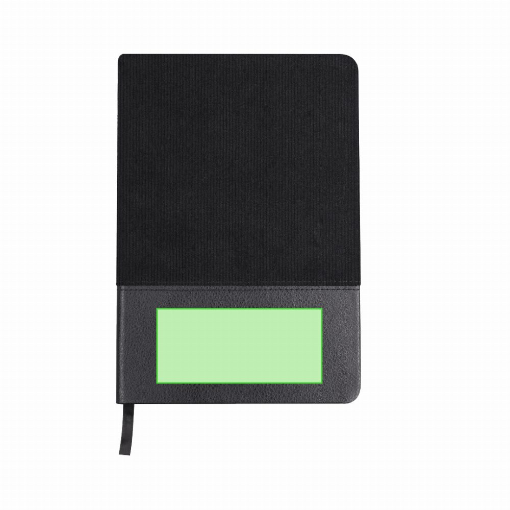Branding diagram for Notebook A5 Mitek – Area 2