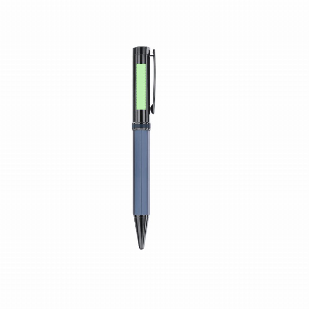 Branding diagram for Writing set with ballpoint pen and ink roller Licken – Area 2