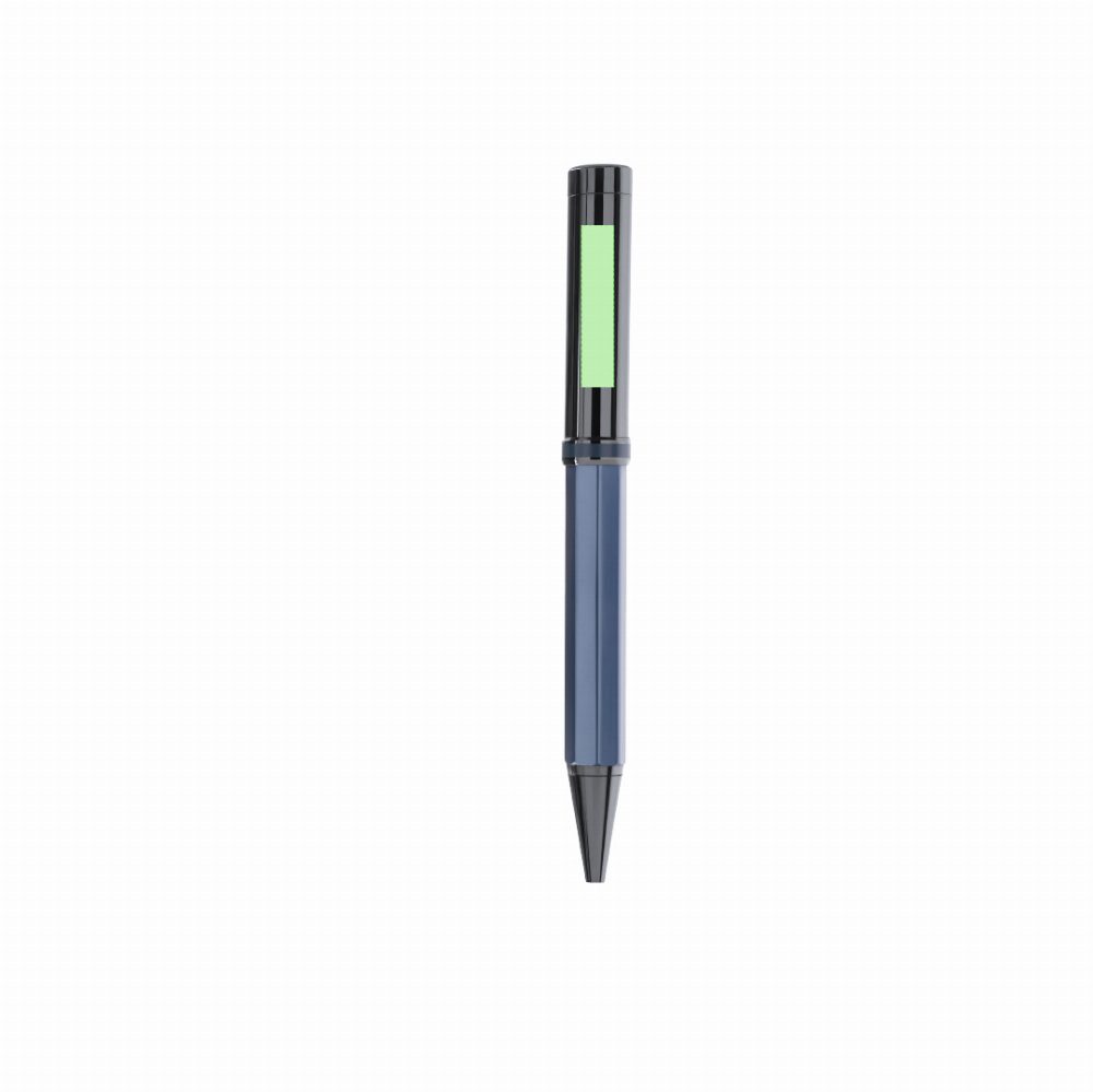 Branding diagram for Writing set with ballpoint pen and ink roller Licken – Area 3