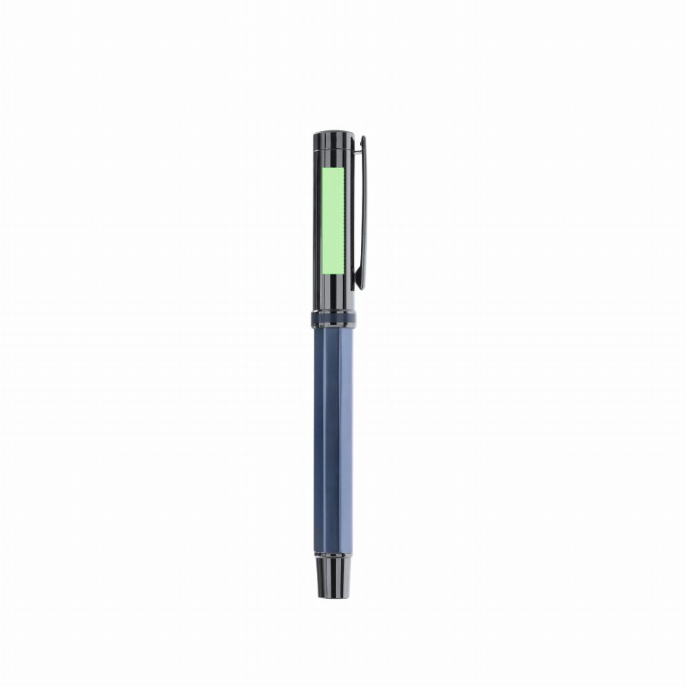 Branding diagram for Writing set with ballpoint pen and ink roller Licken – Area 5