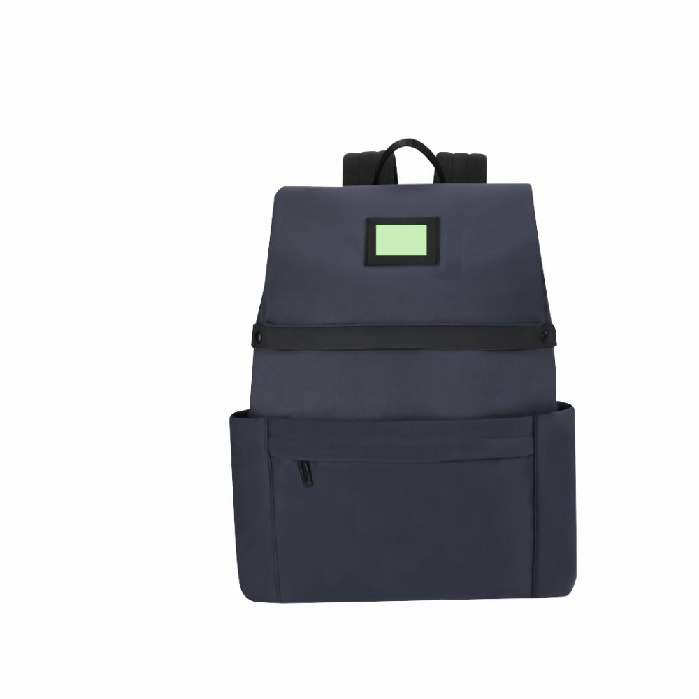 Branding diagram for Laptop backpack made of artificial leather, 15 inches Salkey – Area 3
