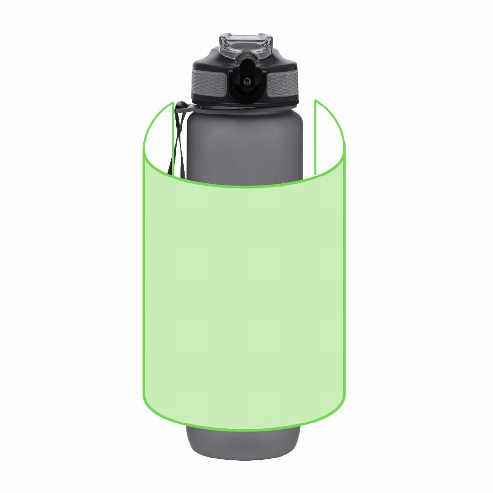 Branding diagram for Drinking bottle Ridof – Area 1