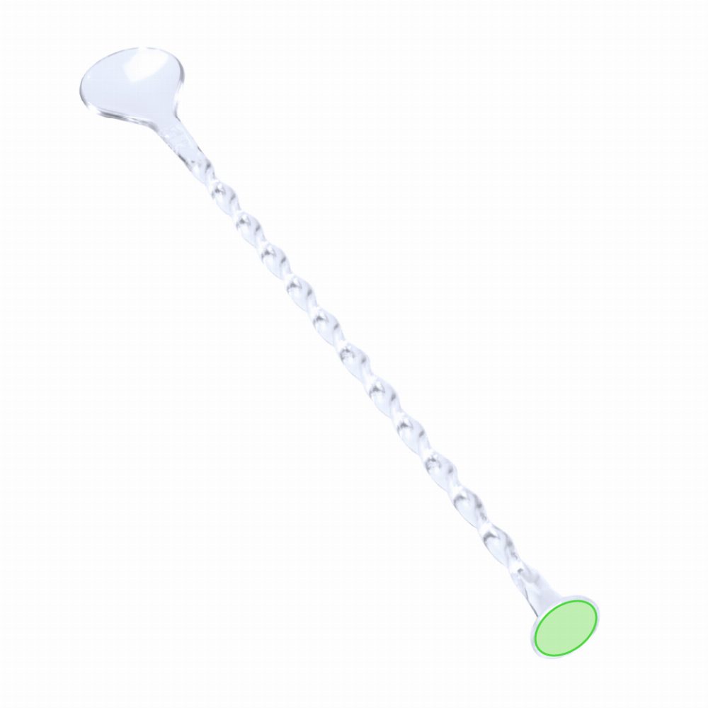 Branding diagram for Cocktail stirrer Charax – In the circular part