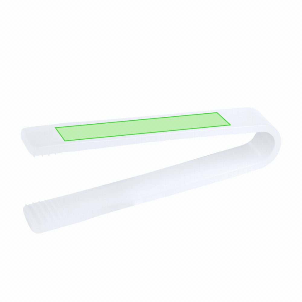 Branding diagram for Kitchen forceps Kubits – On the side face of the gripper B