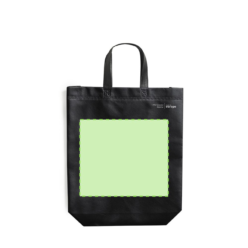 Branding diagram for Non-woven shopping bags Liyen – Central marking surface