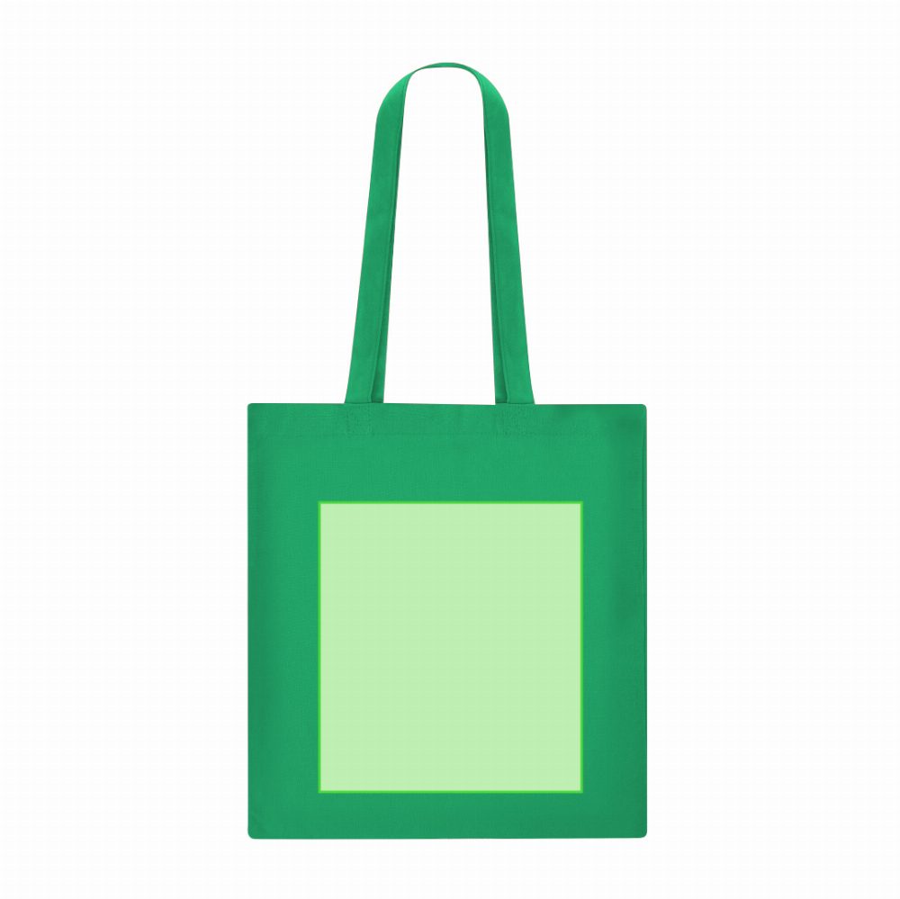 Branding diagram for Cotton shopping bag Geiser – Side B, central