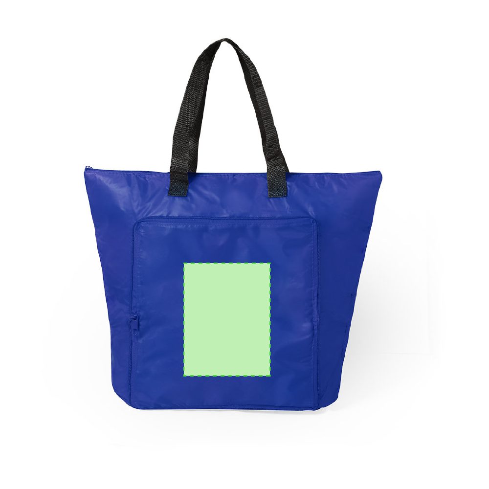 Branding diagram for Cooling bag Daniels – Focus on the bag