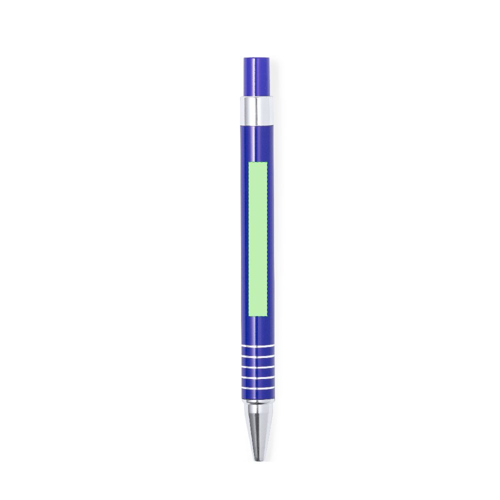 Branding diagram for Writing set with ballpoint pen and pencil Sheridan – Area 8