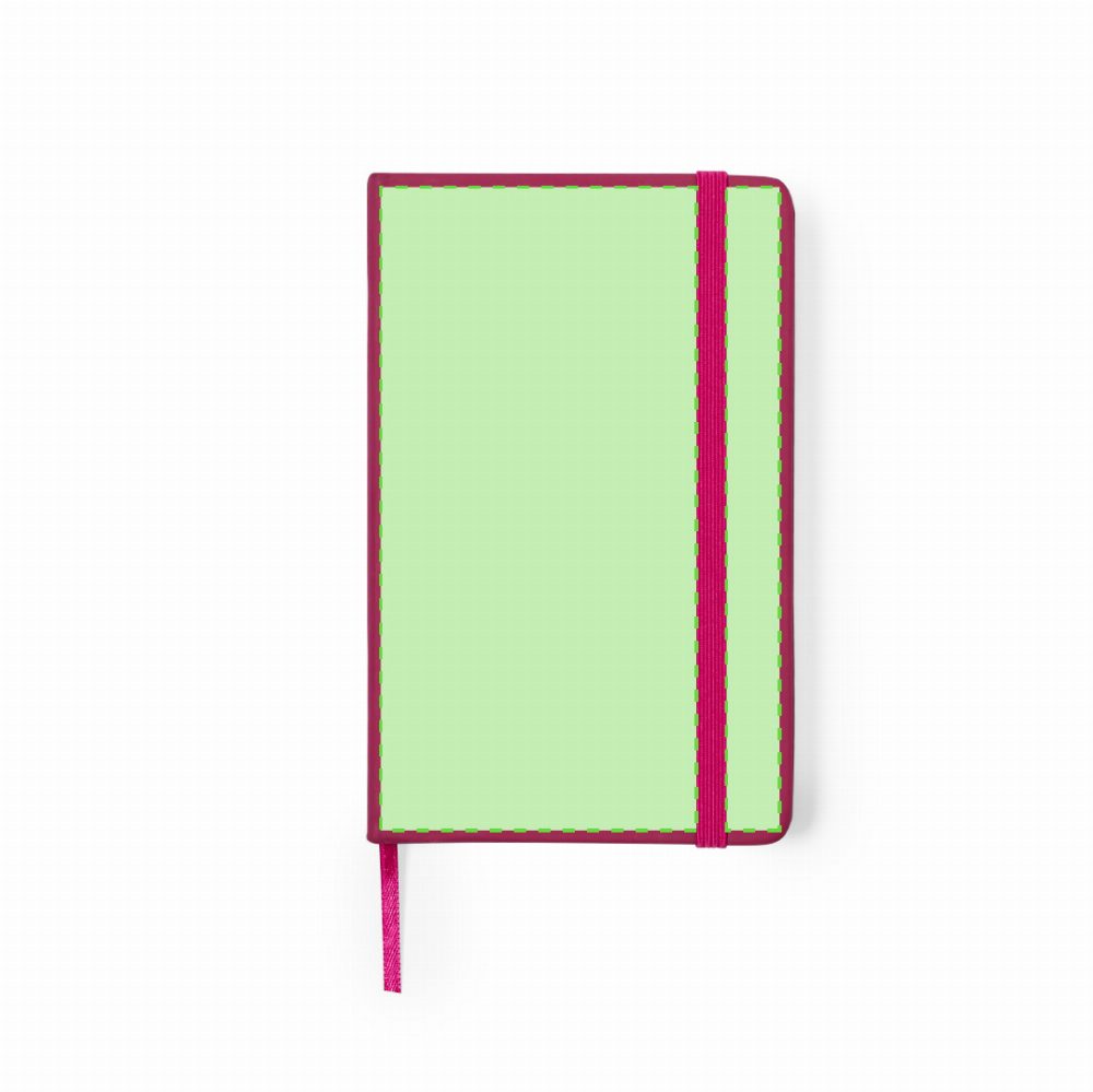 Druckskizze für Notizbuch aus Kunstleder Kine – Einband