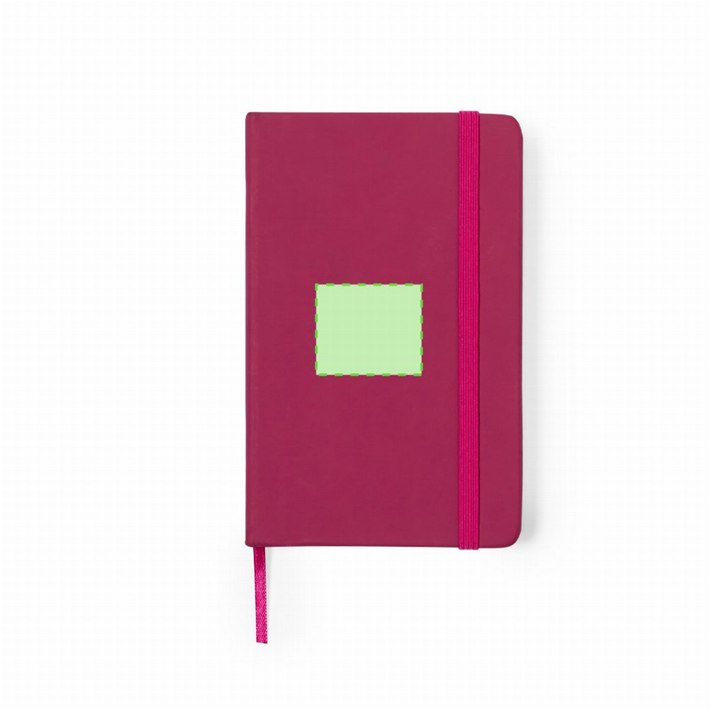 Druckskizze für Notizbuch aus Kunstleder Kine – Einband