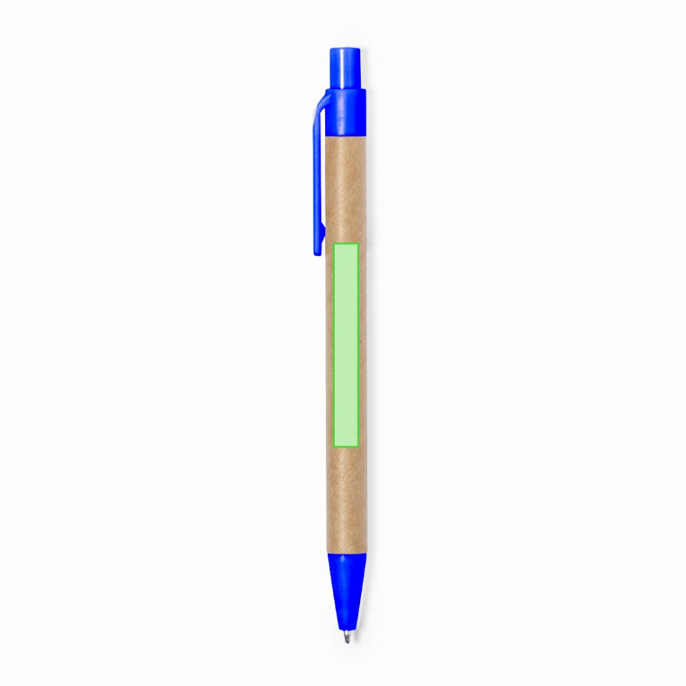 Branding diagram for Recycled cardboard spiral notebook Tunel – In the pen side