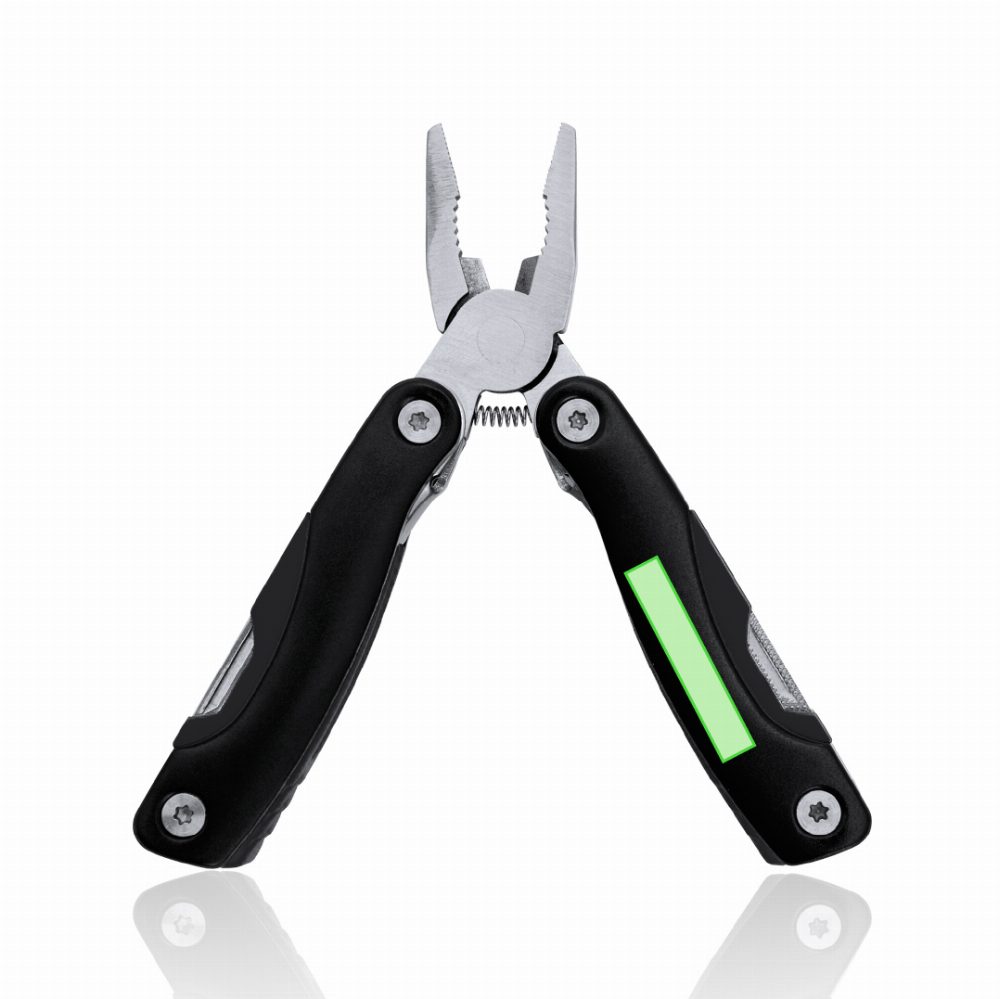 Branding diagram for Aluminium multitool Blauden – In the left hand grip