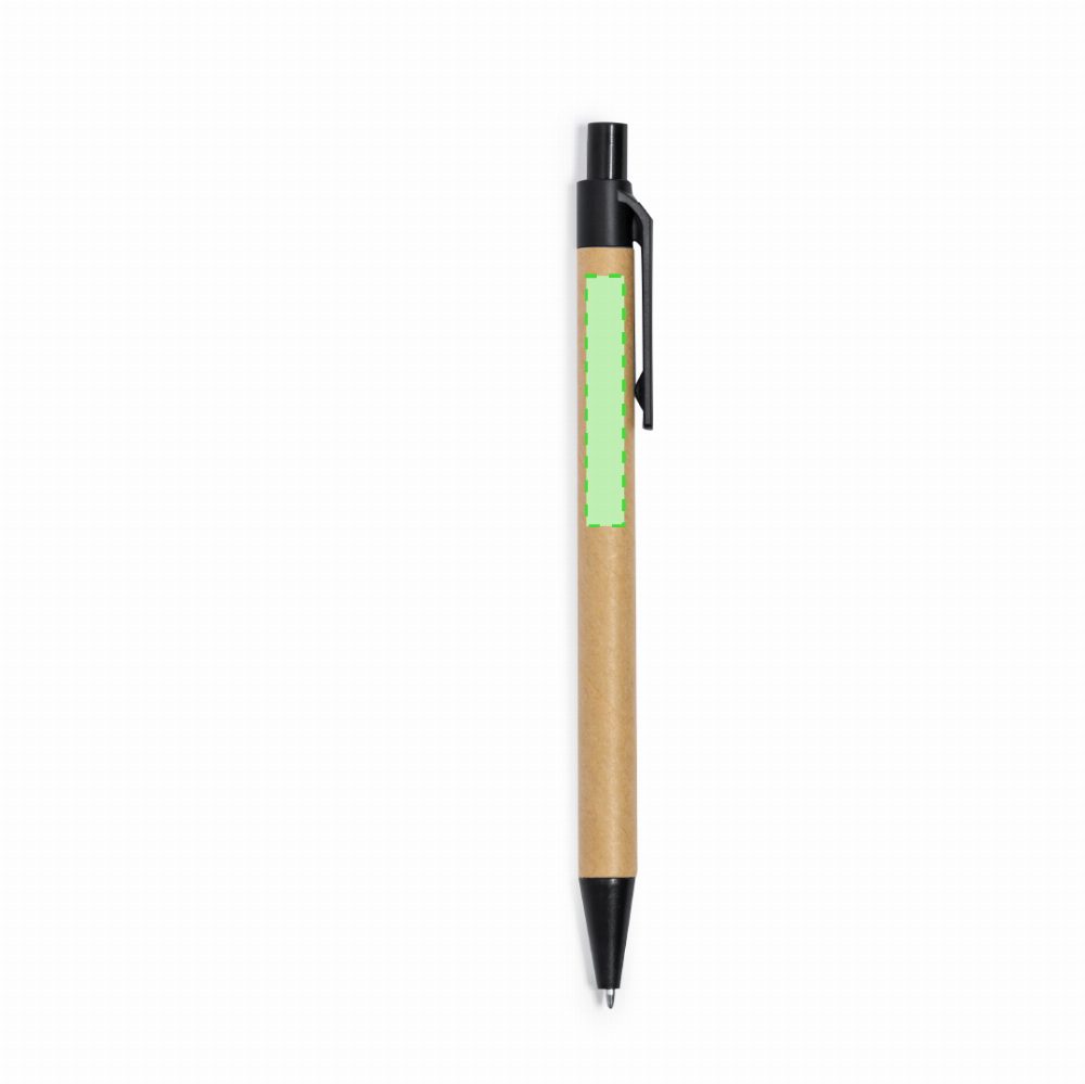 Branding diagram for Ballpoint pens of recycled cardboard Tori – Area 2