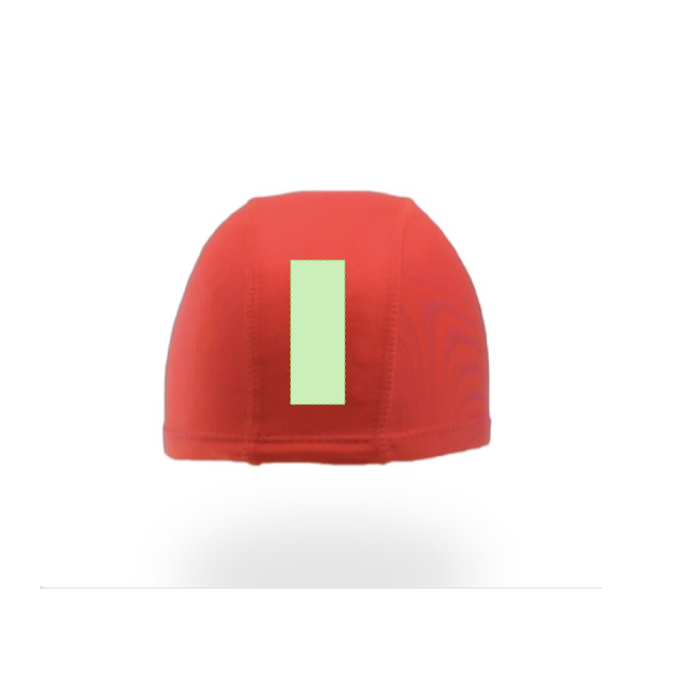 Branding diagram for Bathing cap Micra – Front